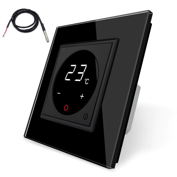 Livolo Thermoregulator for heated floors Black C701TMC-62 / GPF-1-62