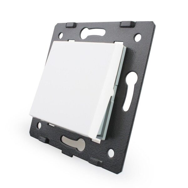 Livolo Balts mehāniskais slēdzis  45 MM Tasterslēdzis (Durvju zvana funkcija)