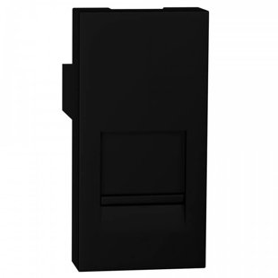 Livolo RJ45 pieslēguma modulis melns WK-1-62