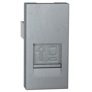 Livolo RJ45 pieslēguma modulis pelēks WK-1-64